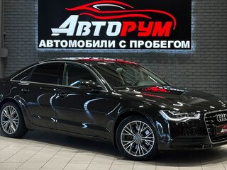 2014 Audi A6 IV (C7), чёрный, 1947000 рублей, вид 1