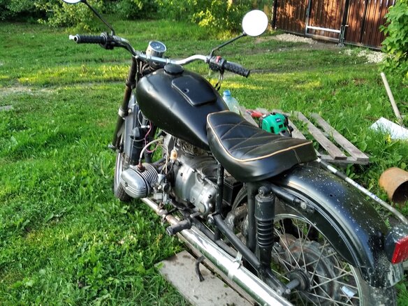 1993 Урал ИМЗ-8.103, чёрный