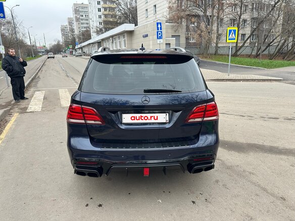 2016 Mercedes-Benz GLE 500 I (W166), синий, 3599999 рублей - вид 11