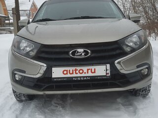 2021 Lada (ВАЗ) Granta I Рестайлинг, серый, 820000 рублей, вид 1