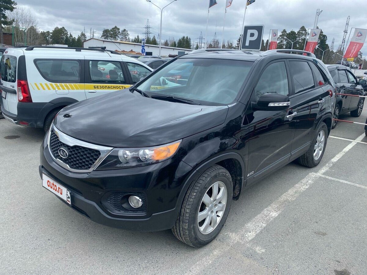 Купить б/у Kia Sorento II 2.4 MT (175 л.с.) 4WD бензин механика в ...