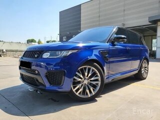 2017 Land Rover Range Rover Sport SVR II, синий, 4000000 рублей, вид 1