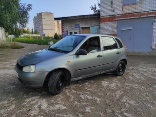 2007 Lada (ВАЗ) Kalina I, серый, 93000 рублей, вид 1