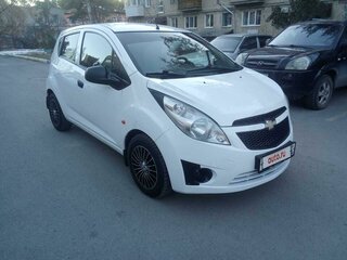 2012 Chevrolet Spark III, белый, 575000 рублей, вид 1