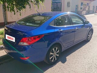 2011 Hyundai Solaris I, синий, 750000 рублей, вид 3