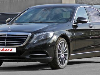 2014 Mercedes-Benz S-Класс 500 Long VI (W222, C217), чёрный, 3210000 рублей, вид 1
