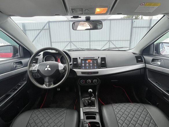 2007 Mitsubishi Lancer X, красный, 599000 рублей - вид 8