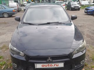 2007 Mitsubishi Lancer X, чёрный, 800000 рублей, вид 1