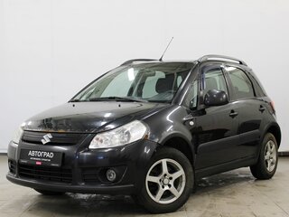 2008 Suzuki SX4 I (Classic), чёрный, 495000 рублей, вид 1