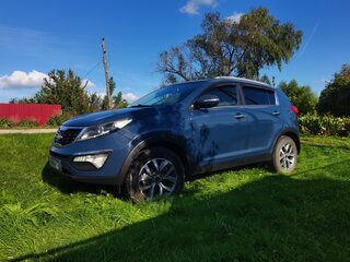 2012 Kia Sportage III, синий, 1150000 рублей, вид 1