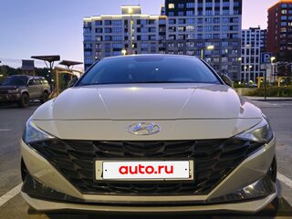 2021 Hyundai Elantra VII (CN7), серый, 1850000 рублей, вид 1