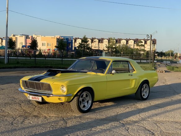 1969 Ford Mustang I, жёлтый - вид 21