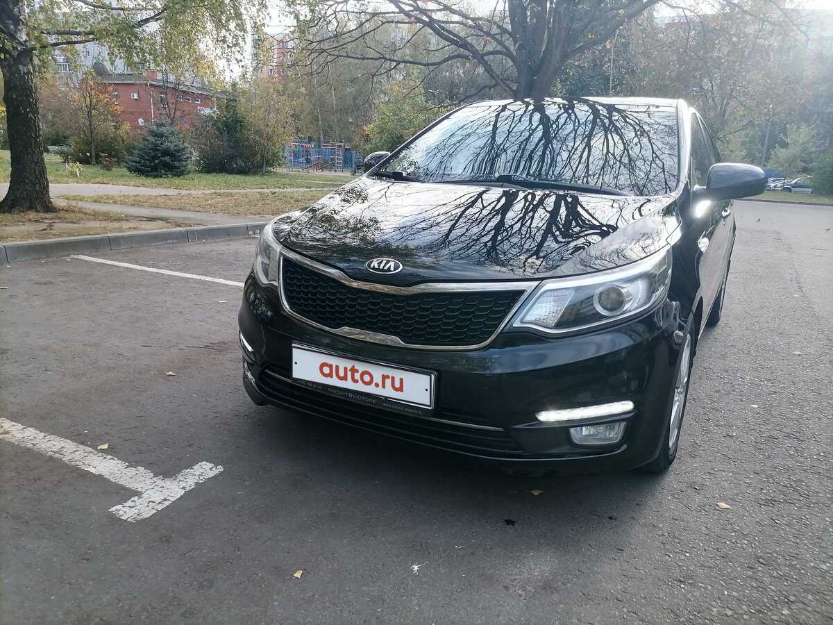 Купить б/у Kia Rio III Рестайлинг 1.6 AT (123 л.с.) бензин автомат в ...