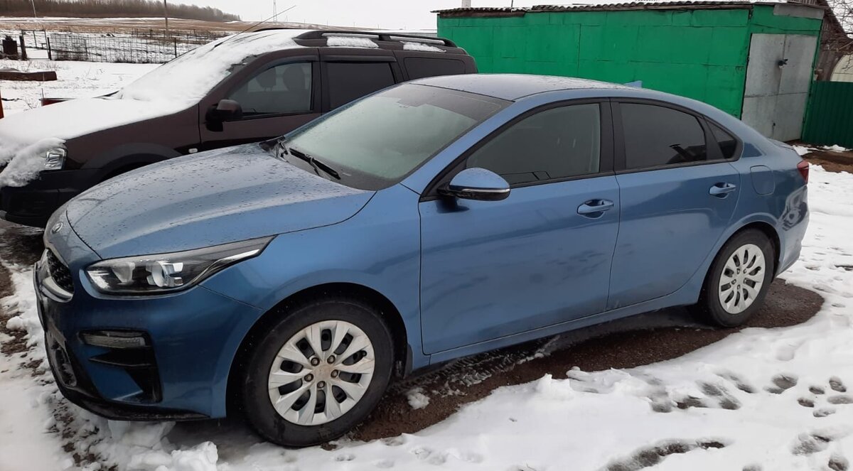 Kia Cerato зима