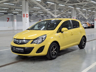 2014 Opel Corsa D Рестайлинг II, жёлтый, 599000 рублей, вид 1