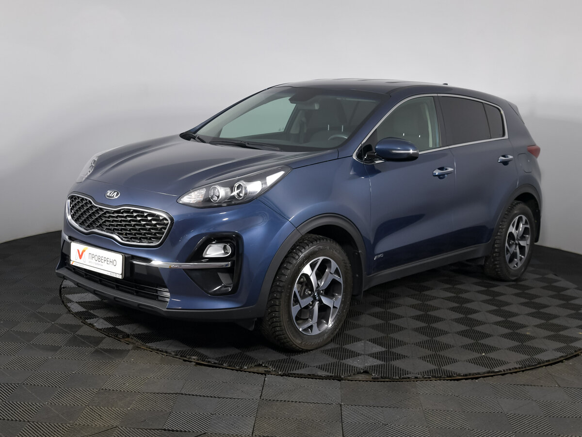 Kia Sportage 2019 синий
