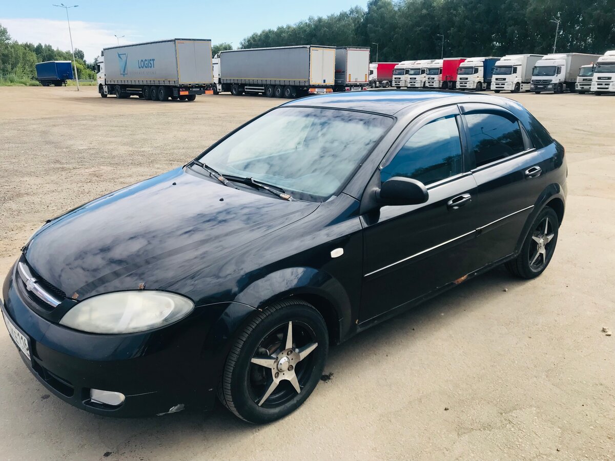 Chevrolet Lacetti 2004 чёрная