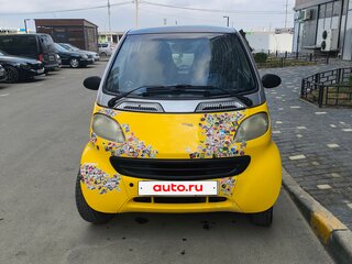 2000 Smart Fortwo City-Coupe I, жёлтый, 540000 рублей, вид 1