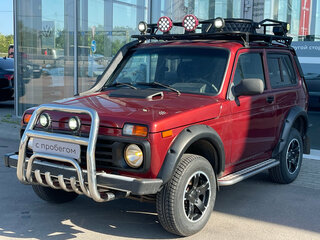 2002 Lada (ВАЗ) 2121 (4x4) I Рестайлинг, красный, 550000 рублей, вид 1