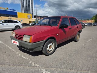 1995 Lada (ВАЗ) 21096, пурпурный, 80000 рублей, вид 1