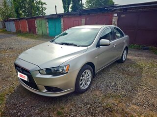 2012 Mitsubishi Lancer X Рестайлинг, серебристый, 1200000 рублей, вид 1