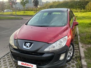 2010 Peugeot 308 I, красный, 250000 рублей, вид 1
