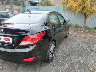 2011 Hyundai Solaris I, чёрный, 610000 рублей, вид 5