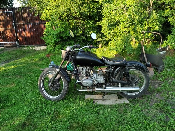 1993 Урал ИМЗ-8.103, чёрный - вид 2