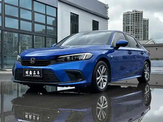 2022 Honda Civic XI, синий, 1625000 рублей, вид 1
