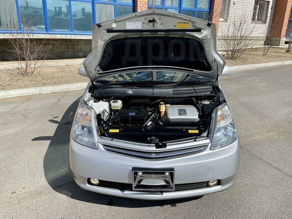 2007 Toyota Prius II Рестайлинг (XW20), серый, 1100000 рублей - вид 36