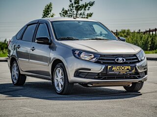 2021 Lada (ВАЗ) Granta I Рестайлинг, серый, 820000 рублей, вид 1