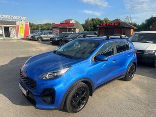 2021 Kia Sportage IV Рестайлинг, синий, 2380000 рублей, вид 1
