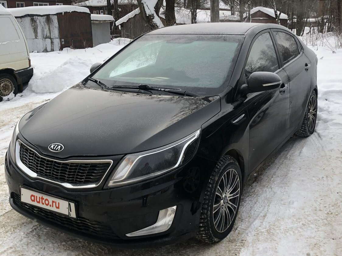 Купить б/у Kia Rio III 4-speed 1.6 AT (123 л.с.) бензин автомат в ...