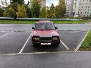 2007 Lada (ВАЗ) 2107, пурпурный, 135000 рублей, вид 1
