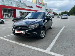 2019 Lada (ВАЗ) Granta I Рестайлинг, чёрный, 430000 рублей, вид 1