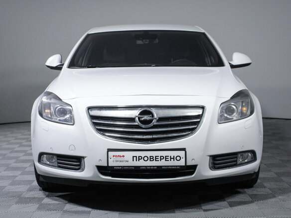 2013 Opel Insignia I, белый - вид 1