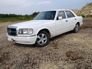 1987 Mercedes-Benz S-Класс 300 II (W126) Рестайлинг, белый, 650000 рублей, вид 1