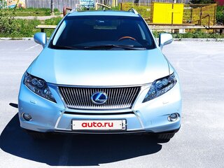 2010 Lexus RX 450h III, голубой, 2400000 рублей, вид 4