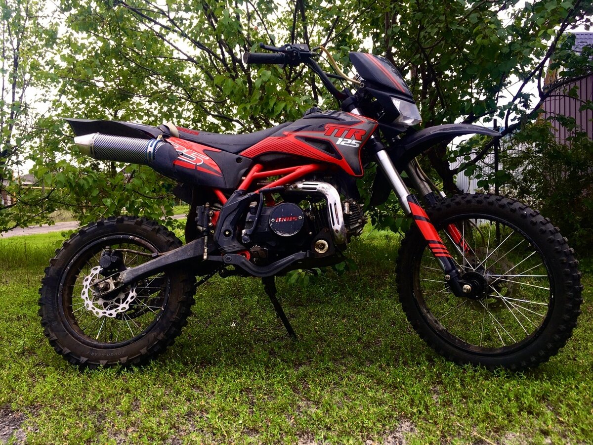 Купить б/у IRBIS TTR 125 4 передачи в Воронеже: чёрный питбайк 2014 ...