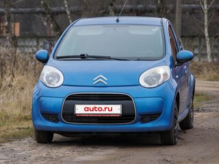 2010 Citroen C1 I Рестайлинг, синий, 415000 рублей, вид 1
