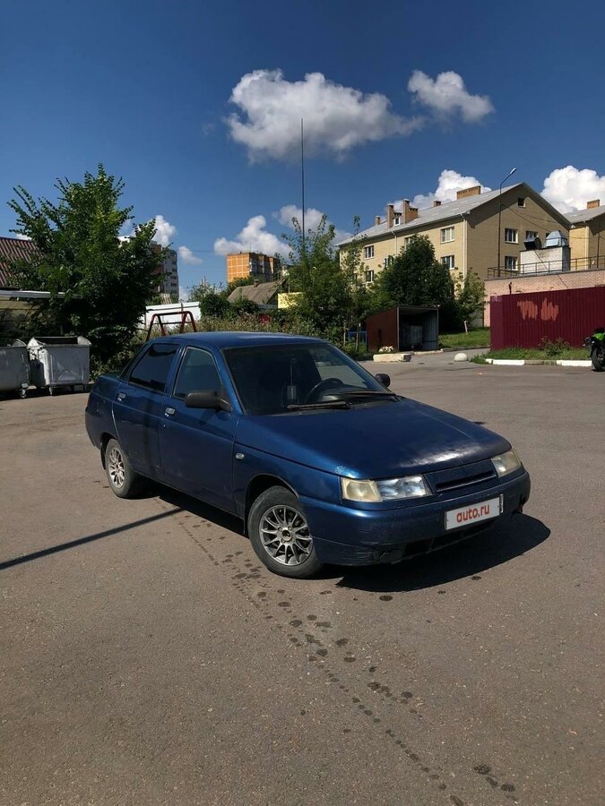 Ваз 2110 синий зеленый