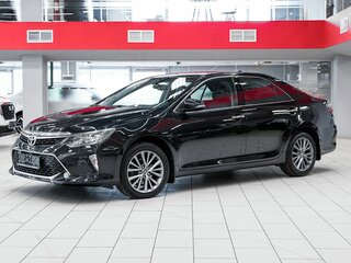 2017 Toyota Camry VII (XV50) Рестайлинг 2, чёрный, 1999000 рублей, вид 1