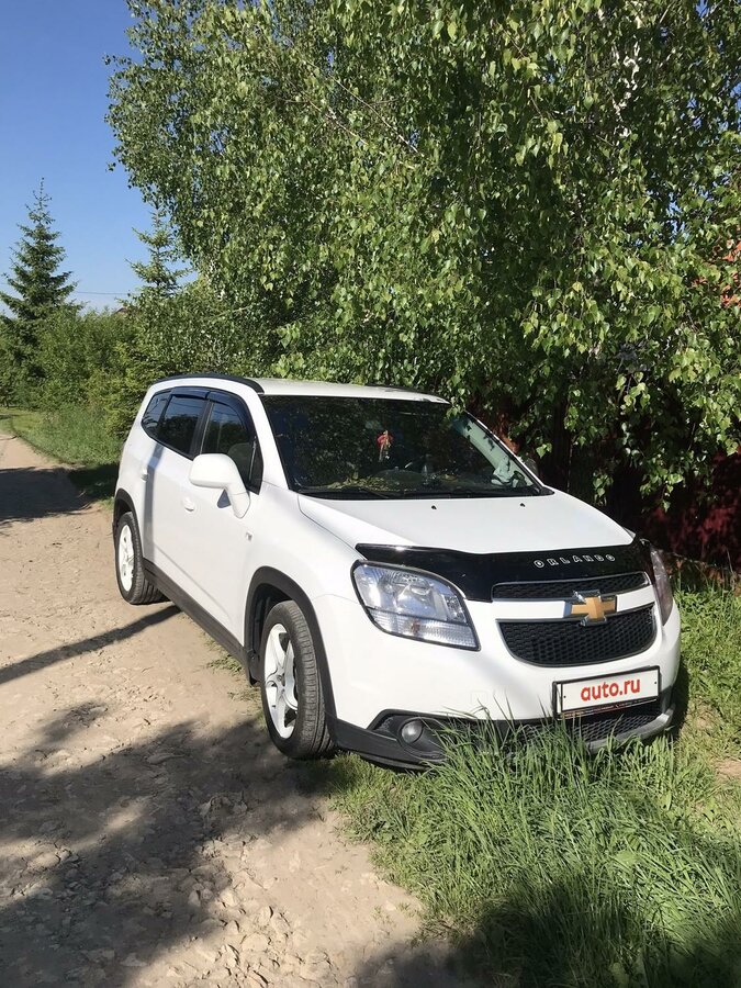 Шевроле орландо белый