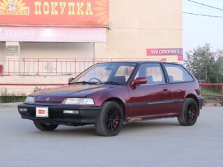 1991 Honda Civic IV, красный, 320000 рублей, вид 1