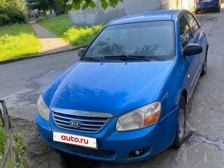2006 Kia Cerato I Рестайлинг, синий, 180000 рублей, вид 1
