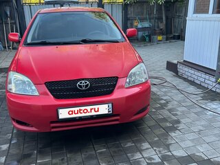 2003 Toyota Corolla IX (E120, E130), красный, 630000 рублей, вид 1