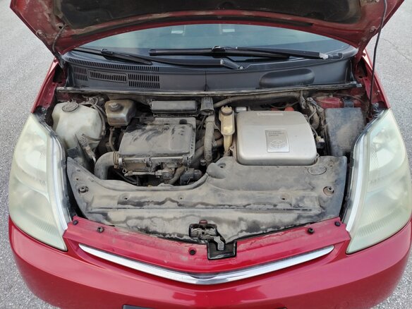 2009 Toyota Prius II Рестайлинг (XW20), красный, 920000 рублей - вид 17