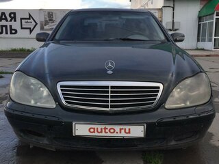 2000 Mercedes-Benz S-Класс 500 Long IV (W220), серый, 500000 рублей, вид 1