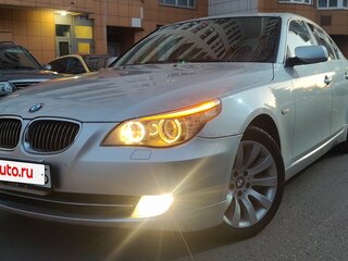 2008 BMW 5 серии 530i V (E60/E61) Рестайлинг, серебристый, 1150000 рублей, вид 1