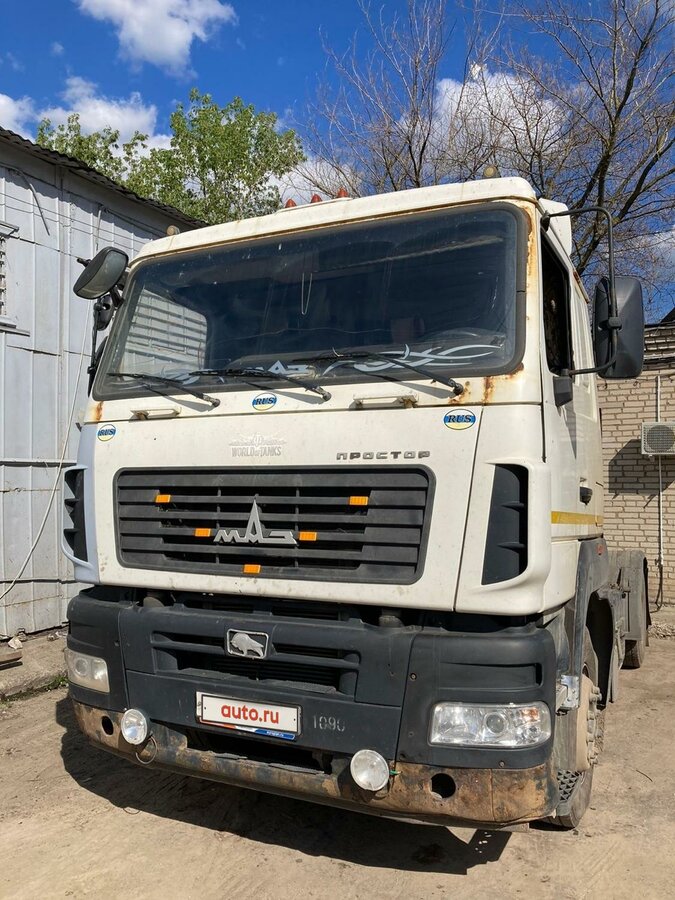 Маз 5440 белый